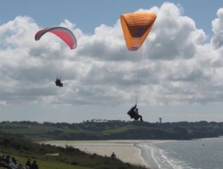  Paragliding-Landung 